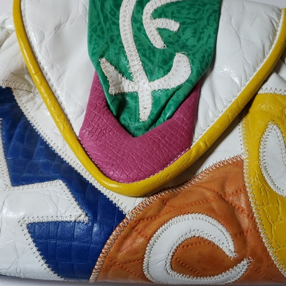 Vintage leather handbag - Picture 2 of 8